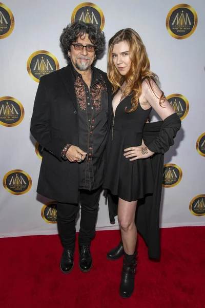 Dan Navarro Marina Verenikina Assistir Hollywood Music Media Awards Avalon — Fotografia de Stock