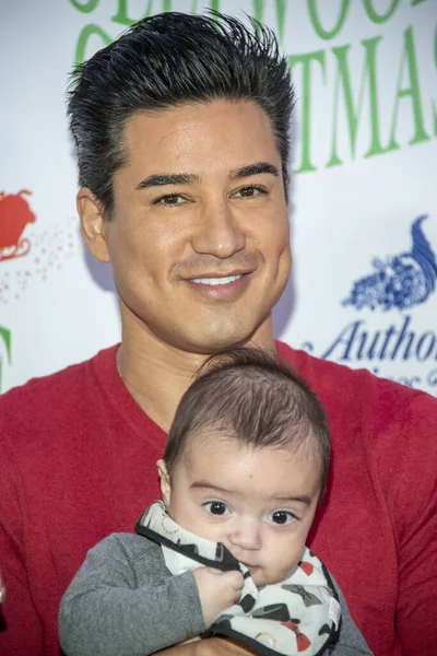 Mario Lopez Attends 88Th Annual Hollywood Christmas Parade Featuring Marine Stock Picture
