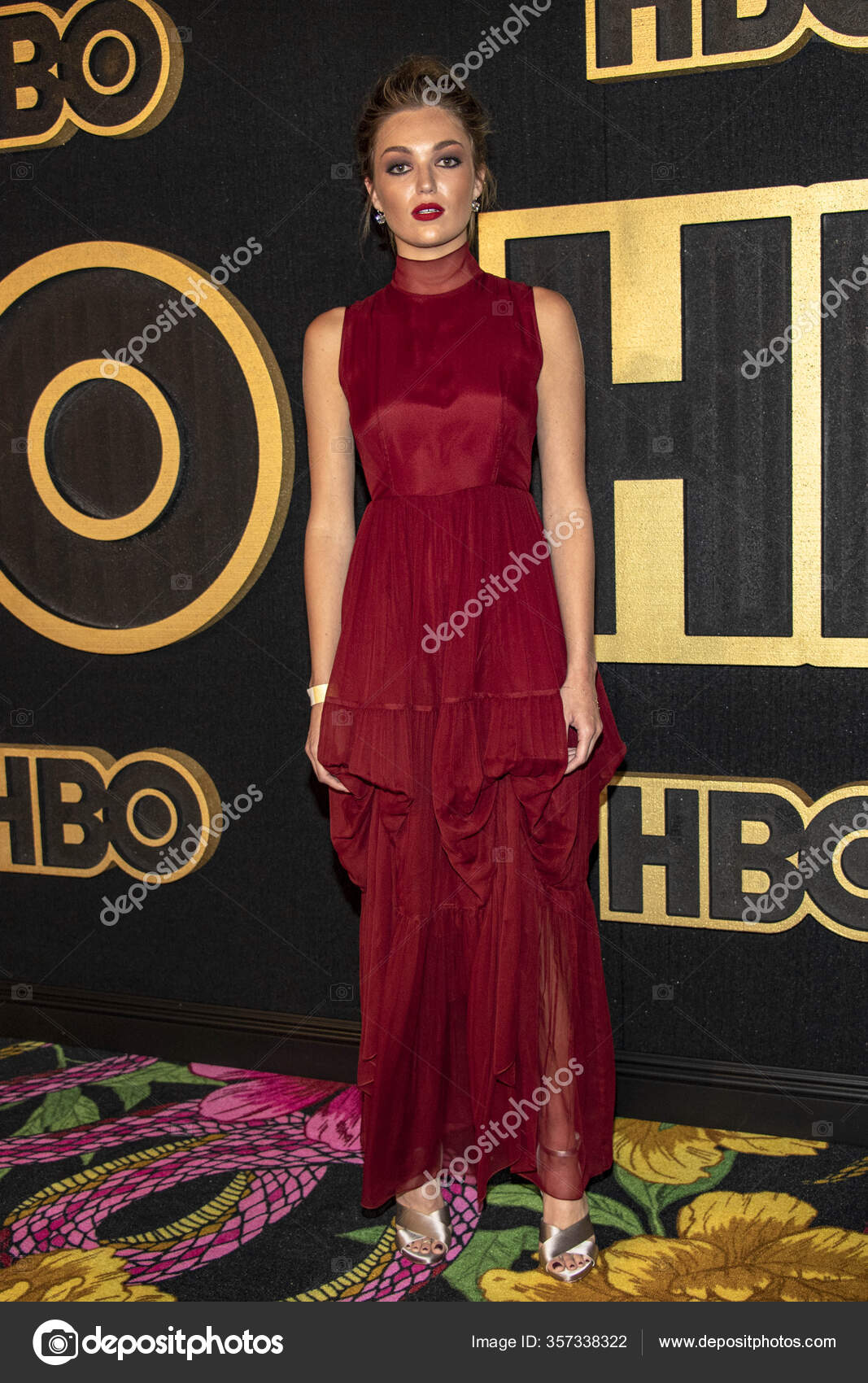 Lili Simmons Attends Hbos Post Award Reception 70th Primetime Emmy Stock Editorial Photo C Eugenepowers