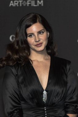 Lana Del Rey attends  2018 LACMA Art+Film Gala Honoring Catherine Opie + Guillermo Del Toro at LACMA, Los Angeles, California on November 3rd, 2018