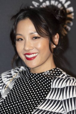 Constance Wu 10 Aralık 2018 'de Beverly Hills, Kaliforniya' daki Paley Medya Merkezi 'nde 