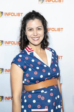 Casey Dacanay, 12 Temmuz 2018 'de OHM Gece Kulübü, Hollywood, Kaliforniya' da 2018 Enfolist Öncesi Comic-Con Bash 'e katıldı