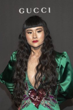 Asia Chow 2018 LACMA Sanat + Film Galasına katılıyor. 3 Kasım 2018 'de Los Angeles, Los Angeles' ta Catherine Opie + Guillermo Del Toro onurlandırılıyor.