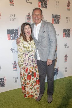 Jaclyn Bradley Palmer, Jack W. Bradley 15 Haziran 2018 'de Hollywood, Kaliforniya' daki TCL Çin Tiyatrosu 'nda düzenlenen 