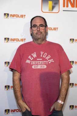 Bill Freiberger, 12 Temmuz 2018 'de OHM Gece Kulübü, Hollywood, Kaliforniya' da 2018 Enfolist Öncesi Comic-Con Bash 'e katıldı.