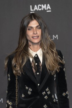 Elisa Sednaoui attends  2018 LACMA Art+Film Gala Honoring Catherine Opie + Guillermo Del Toro at LACMA, Los Angeles, California on November 3rd, 2018 clipart