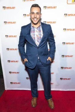 Lucas C. Lockwood 12 Temmuz 2018 tarihinde OHM Gece Kulübü, Hollywood, Kaliforniya 'da düzenlenen 2018 Comic-Con Bash' e katıldı.