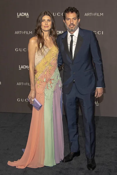 Guy Oseary Michelle Alves Attends 2018 Lacma Art Film Gala — Stock Photo, Image