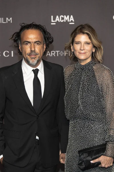 Maria Eladia Hagerman Alejandro Gonzalez Inarritu Attends 2018 Lacma Art — Stock Photo, Image