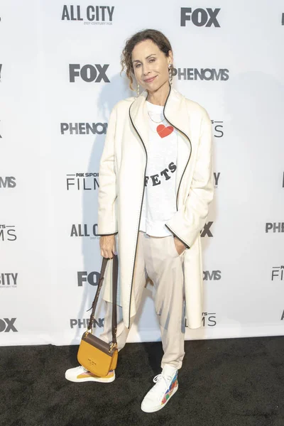 Minnie Driver Participa Los Angeles Premiere Fox Sports Phenoms Fifa — Fotografia de Stock