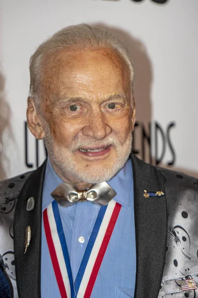 Buzz Aldrin Deltar 16Th Annual Living Legends Aviation Awards Beverly — Stockfoto