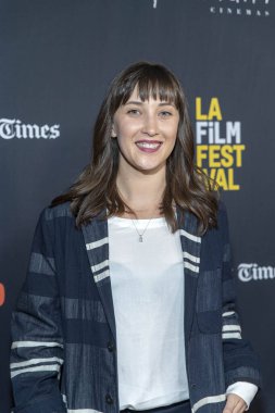 Hillary Demmon, 23 Eylül 2018 'de ArcLight Hollywood, Kaliforniya' daki Los Angeles Film Festivali 'nde Montgomery Clift' in galasına katıldı.