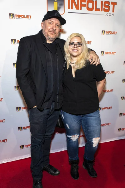 David Lee Fisher Brianne Dunn出席2018年Infolist Pre Comic Con Bash于2018年7月12日在加州好莱坞Ohm夜店举行的会议 — 图库照片