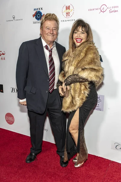 Harold Maria Labonte Presenziano Gala Hollywood International Golden Film Award — Foto Stock