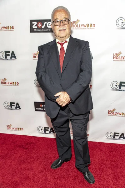 Antonio Fernandez Participa Jantar Gala Hollywood International Golden Film Award — Fotografia de Stock