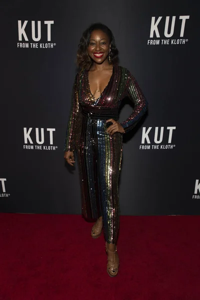 Kinya Clairborne Assiste Soirée Lancement Kut Kloth Sofitel Hotel Riviera31 — Photo