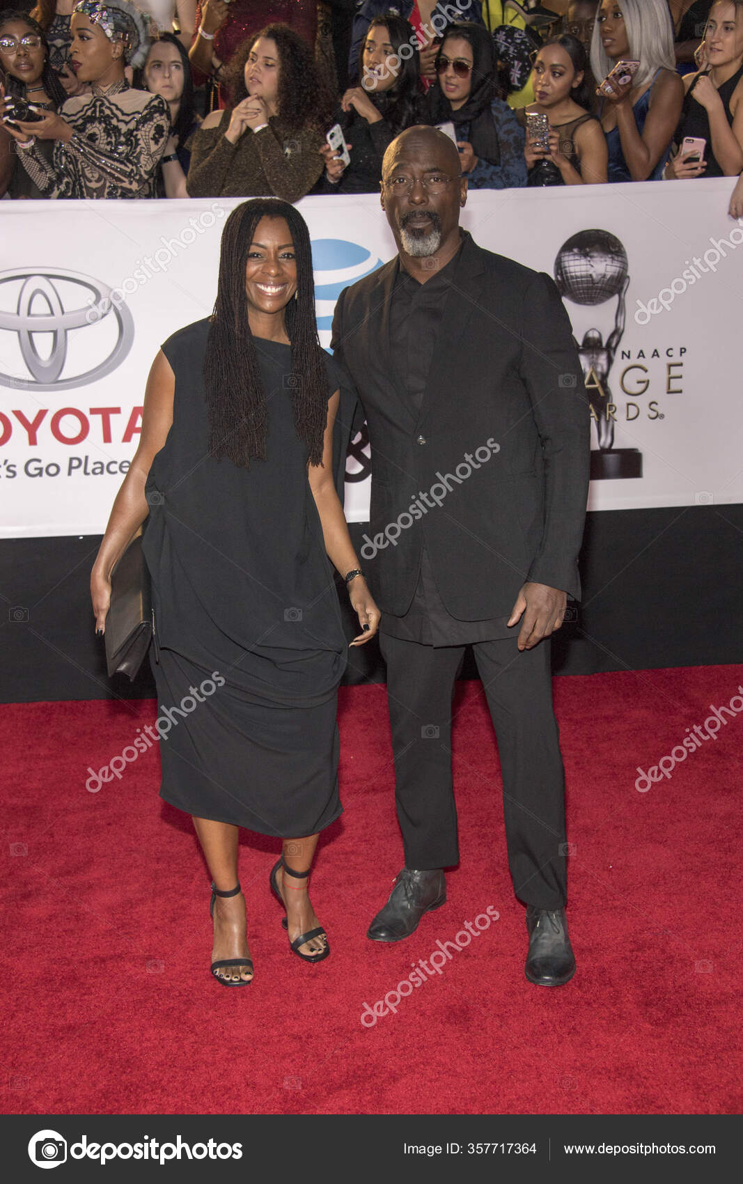 Isaiah Washington Attends 49Th Naacp Image Awards Pasadena Conference
