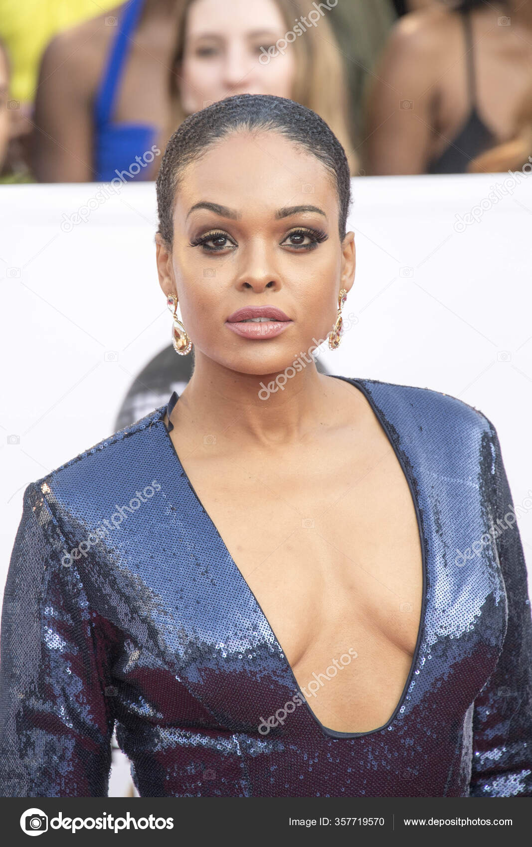 Demetria Mckinney Attends 49Th Naacp Image Awards Pasadena