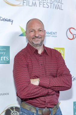 Brendan Hanrahan, 9 Eylül 2018 'de Los Angeles Marriott Burbank Havaalanı Oteli' nde düzenlenen 10. Burbank Film Festivali 'nin Kapanış Gecesi' ne katıldı.