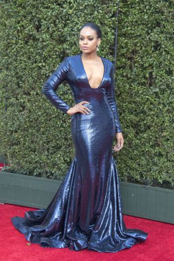 Demetria McKinney 15 Ocak 2018 'de Pasadena Konferans Binası' nda 49. NAACP Resim Ödüllerine katıldı.