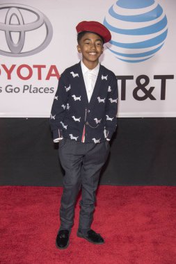 Miles Brown 15 Ocak 2018 'de Pasadena Konferans Binası' nda 49. NAACP Resim Ödüllerine katıldı.