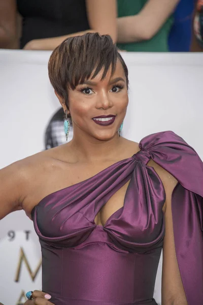 Letoya Luckett Asiste 49Th Naacp Image Awards Pasadena Conference Building — Foto de Stock