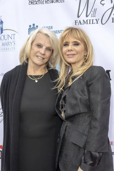 Astrid Heger Rosanna Arquette Attend Coalition Abolish Slavery Trawingting 20Th — 스톡 사진