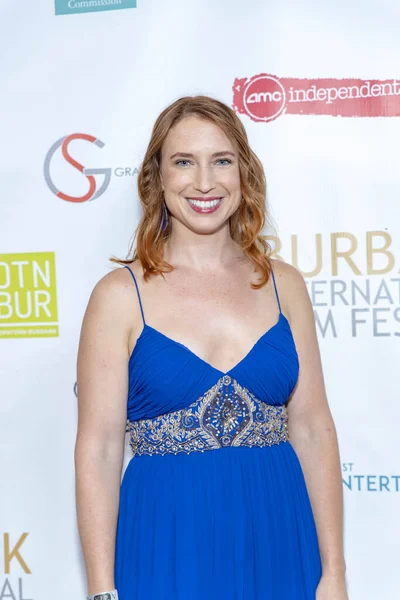 Lauren Byrnes Attends Closing Night 10Th Annual Burbank Film Festival — Stock Photo, Image