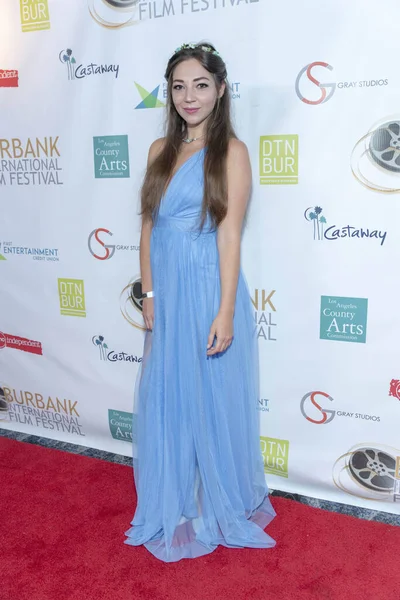 Maryna Kovalevska Nimmt Abschlussabend Des Jährlichen Burbank Film Festivals Los — Stockfoto