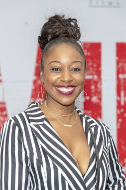 Kinya Claiborne 9 Ağustos 2018 'de Los Angeles' taki The Regency Village Theatre, Los Angeles 'ta düzenlenen 