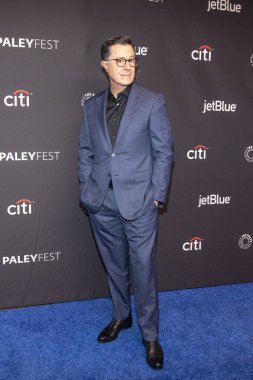 Stephen Colbert, Paley Medya Merkezi 2019 PaleyFest LA CBSs An Evening 'e katılıyor. Stephen Colbert ile birlikte 16 Mart 2019' da Los Angeles 'taki DOLBY Tiyatrosu' nda.