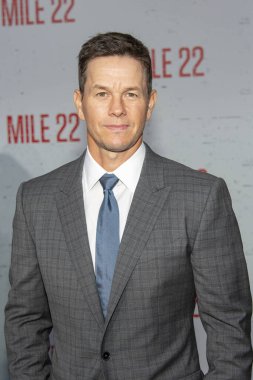 Mark Wahlberg 9 Ağustos 2018 'de Los Angeles' taki The Regency Village Theatre, Los Angeles 'ta düzenlenen 