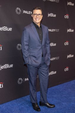 Stephen Colbert, Paley Medya Merkezi 2019 PaleyFest LA CBSs An Evening 'e katılıyor. Stephen Colbert ile birlikte 16 Mart 2019' da Los Angeles 'taki DOLBY Tiyatrosu' nda.