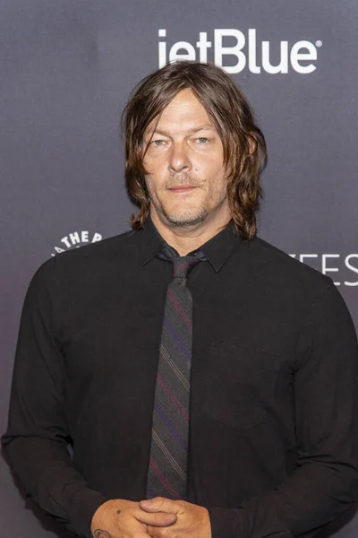 Norman Reedus Attends Paley Center Media 2019 Paleyfest Amcs Walking — Stock Photo, Image