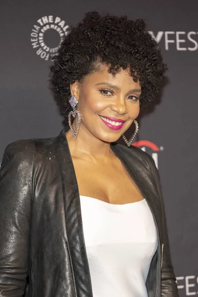 Sanaa Lathan Navštěvuje Paley Center Media 2019 Paleyfest Cbs Twilight — Stock fotografie