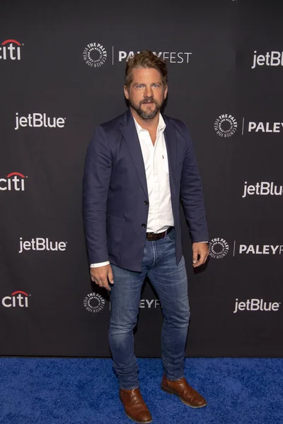 Zachary Knighton Bezoekt Het Paley Center Media 2019 Paleyfest Cbss — Stockfoto