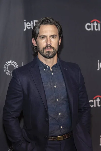 Milo Ventimiglia Asiste Paley Center Media 2019 Paleyfest Nbc Season — Foto de Stock