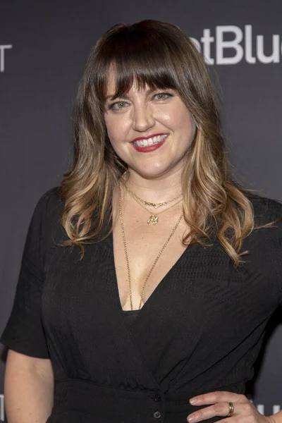 Kathryn Burns Deltager Paley Center Media 2019 Paleyfest Cws Crazy - Stock-foto