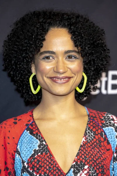 Lauren Ridloff Navštěvuje Paley Center Media 2019 Paleyfest Amc Walking — Stock fotografie