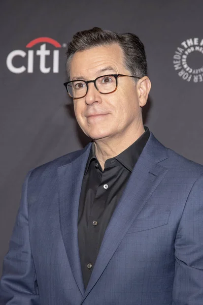 Stephen Colbert Asiste Paley Center Media 2019 Paleyfest Cbss Evening — Foto de Stock