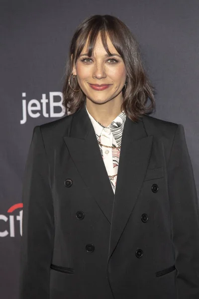 Rashida Jones Uczestniczy Paley Center Media 2019 Paleyfest Nbc Parks — Zdjęcie stockowe