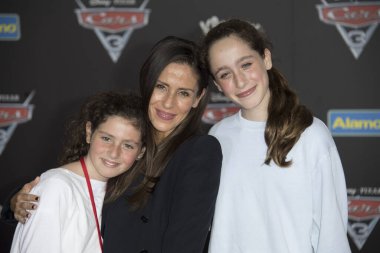 Soleil Moon Frye, 10 Haziran 2017 'de Anaheim Kongre Merkezi, Anaheim, CA' da Disney-Pixars Araç 3 'ün dünya başkanına katılmaktadır..  