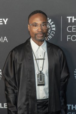 Billy Porter Hollywood 'da Paley Honors' a katılıyor: Beverly Wilshire Hotel, Beverly Hills, Kaliforniya 'da 25 Ekim 2018' de Televizyonda Müziğe Gala Övgüsü