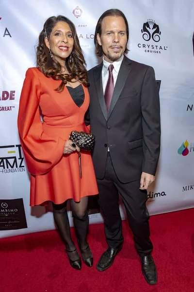 Christine Devine Sean Mcnabb Assistent Gala Annuel Face Forward Beverly — Photo