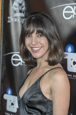 Ashley Greenwald, 12 Nisan 2018 'de Los Feliz Tiyatrosu' nda Los Angeles Premiere 'de Epic Pictures' a katılır.