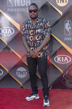 Gale, 25 Haziran 2018 'de Barker Hanger, Santa Monica, Kaliforniya' dan 2018 NBA Ödül Töreni 'ne katıldı.