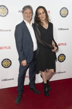 Rino Pace, Laeta Kalogridis 7 Nisan 2018 'de Alex Theatre, Glendale' de düzenlenen 5. Geleneksel Konum Yöneticileri Birliği Uluslararası Ödülleri 'ne katıldı.