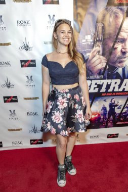 Stacey Saunders 26 Eylül 2018 'de Hollywood, Kaliforniya' daki TCL Çin Tiyatrosu 'nda Los Angeles Premiere' e 