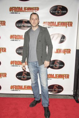 Jody Barton 19 Eylül 2017, Los Angeles, Kaliforniya Laemmle North Hollywood 'daki Jennifer Premiere' e katılıyor.