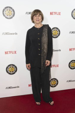 Lucy Steffens 7 Nisan 2018 'de Alex Theatre, Glendale' de düzenlenen 5. Geleneksel Konum Yöneticileri Birliği Uluslararası Ödülleri 'ne katıldı.